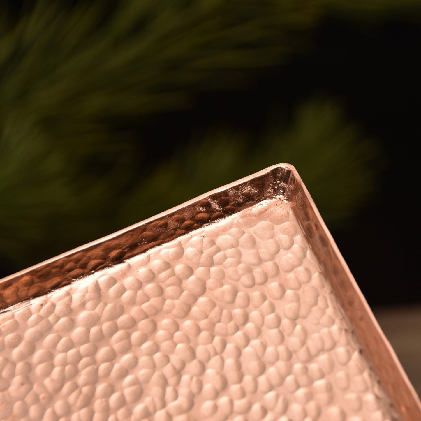 Handmade pure copper tea / espresso cup tray - Premium Tableware - Just €46.95! Shop now at San Rocco Italia