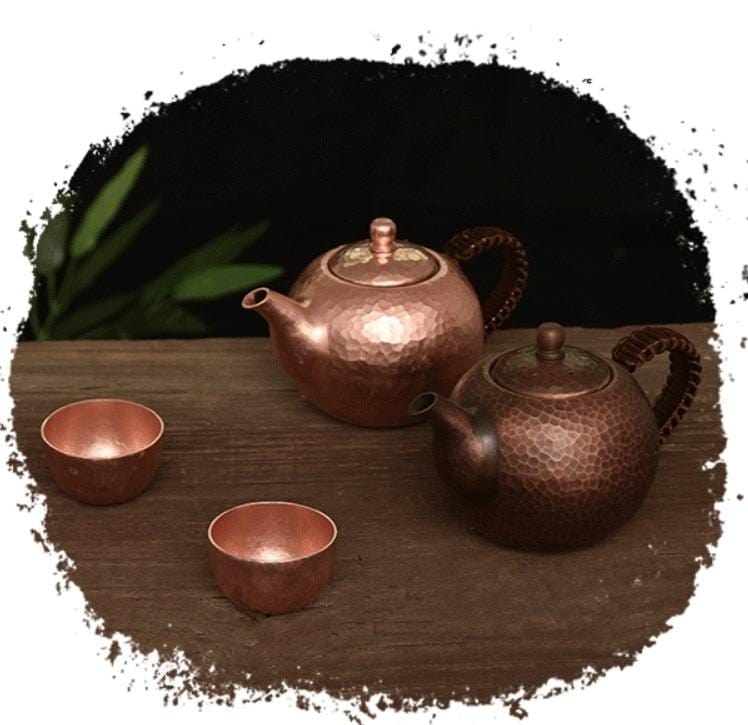 Handmade pure copper tea kettle - 250 ml - Premium Tableware - Just €99.95! Shop now at San Rocco Italia