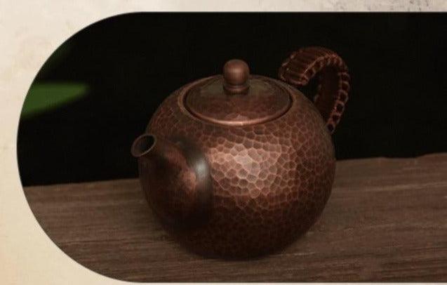 Handmade pure copper tea kettle - 250 ml - Premium Tableware - Just €99.95! Shop now at San Rocco Italia