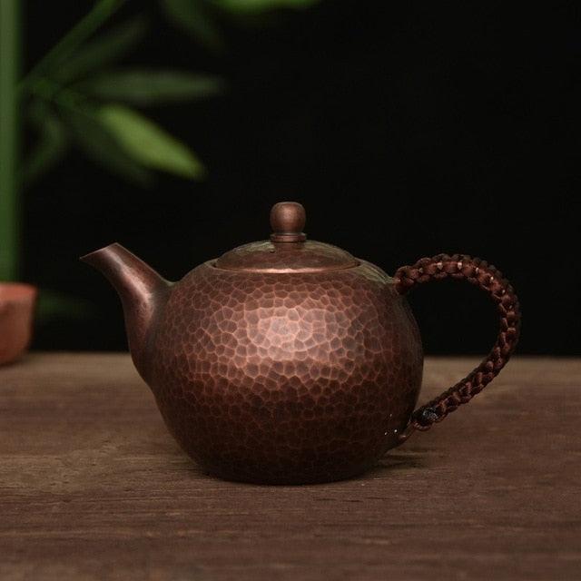 Handmade pure copper tea kettle - 250 ml - Premium Tableware - Just €99.95! Shop now at San Rocco Italia