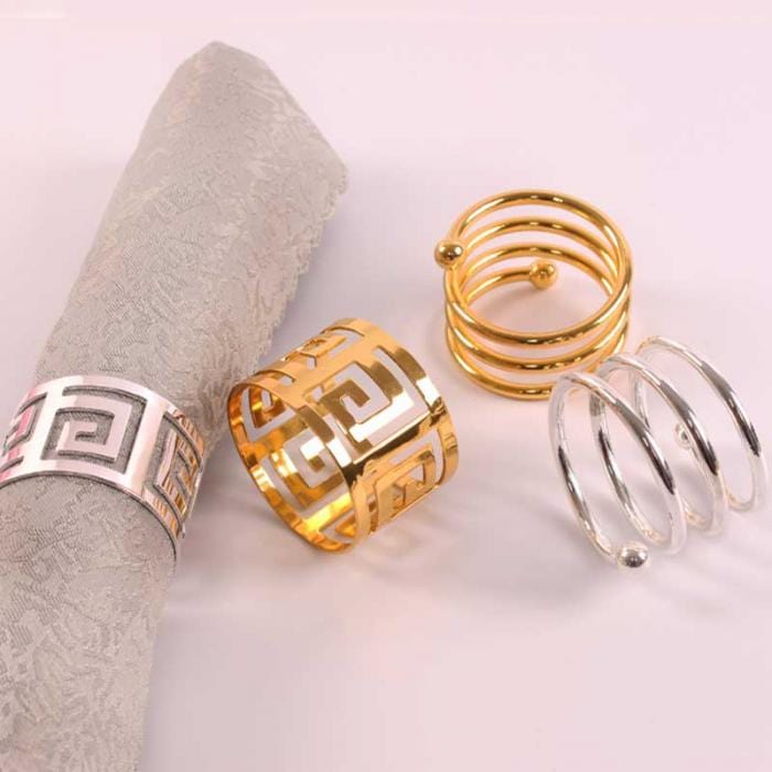 Napkin / Serviette Rings - 6 pieces - San Rocco Italia