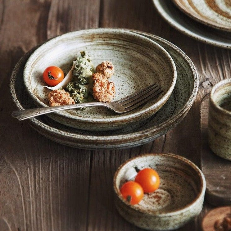 Japanese stoneware outlet dinnerware