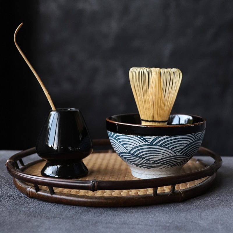 Japanese 4-Piece Matcha Tea Set - Premium Tea Set - Just €74.95! Shop now at San Rocco Italia
