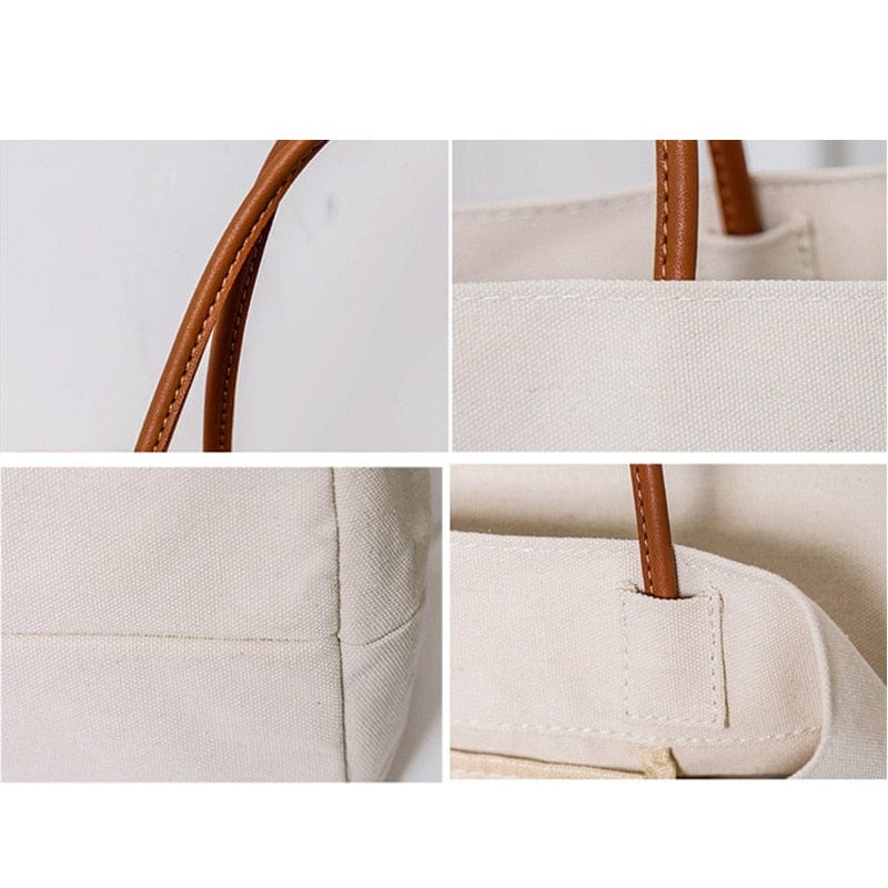 Mama Soft Canvas Tote Bag for Women - Premium Totes - Just €28.95! Shop now at San Rocco Italia