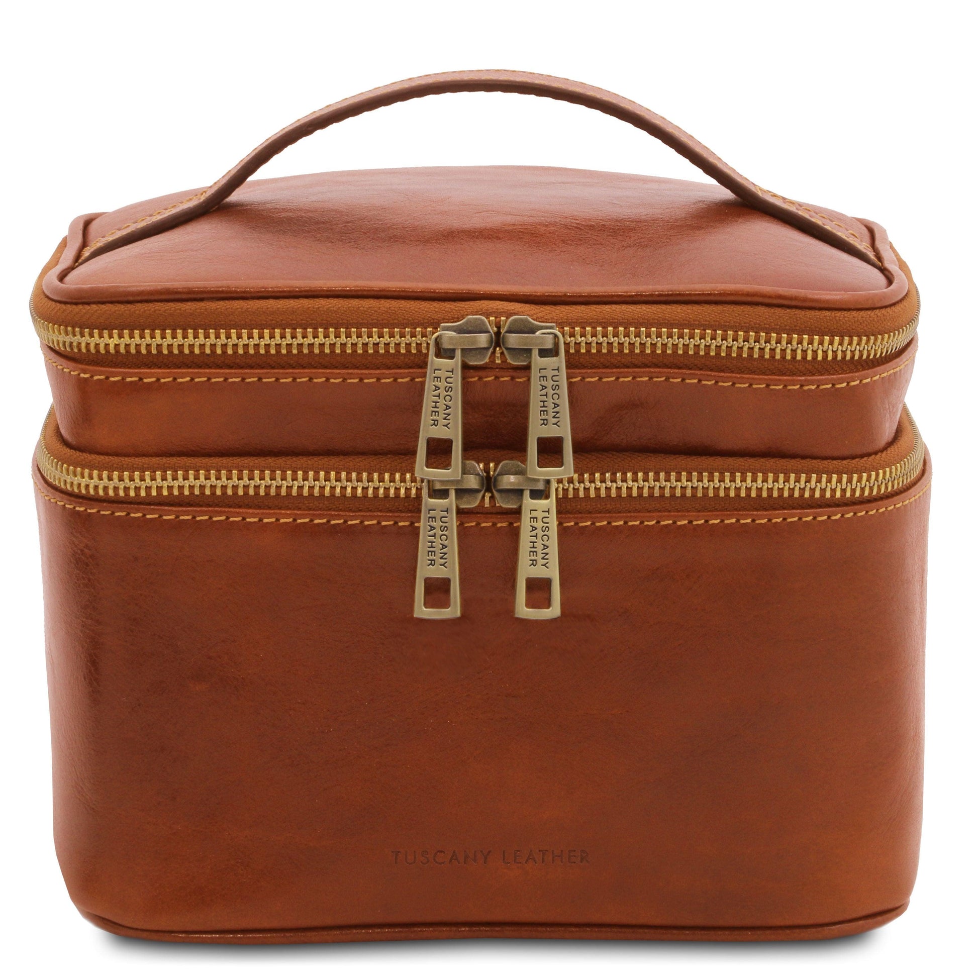 Travel leather accessories Honey Eliot - Leather toiletry bag train case | TL142045 San Rocco Italia