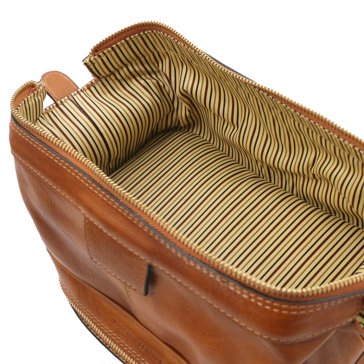 Travel leather accessories Jacob - Leather toiletry bag | TL142204 San Rocco Italia