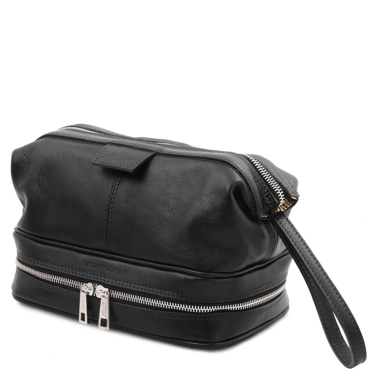 Travel leather accessories Jacob - Leather toiletry bag | TL142204 San Rocco Italia
