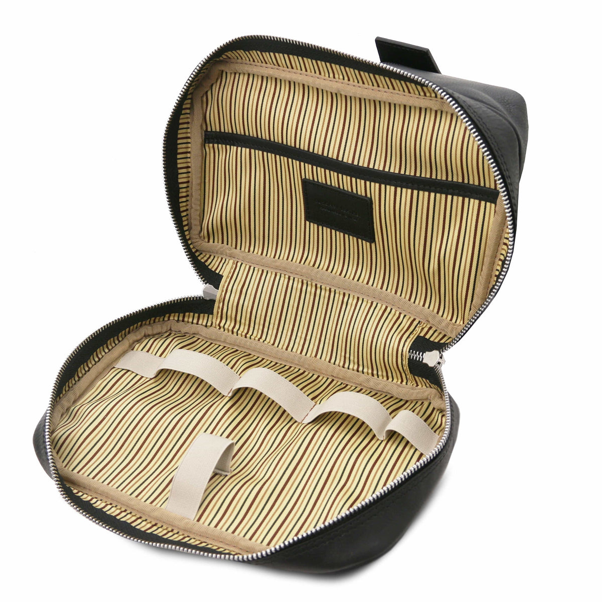 Travel leather accessories Jacob - Leather toiletry bag | TL142204 San Rocco Italia