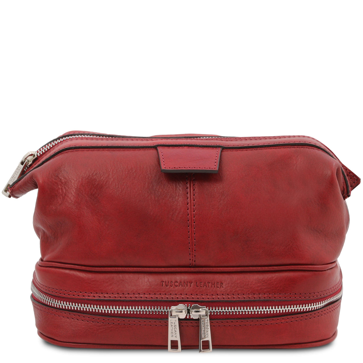 Travel leather accessories Red Jacob - Leather toiletry bag | TL142204 San Rocco Italia