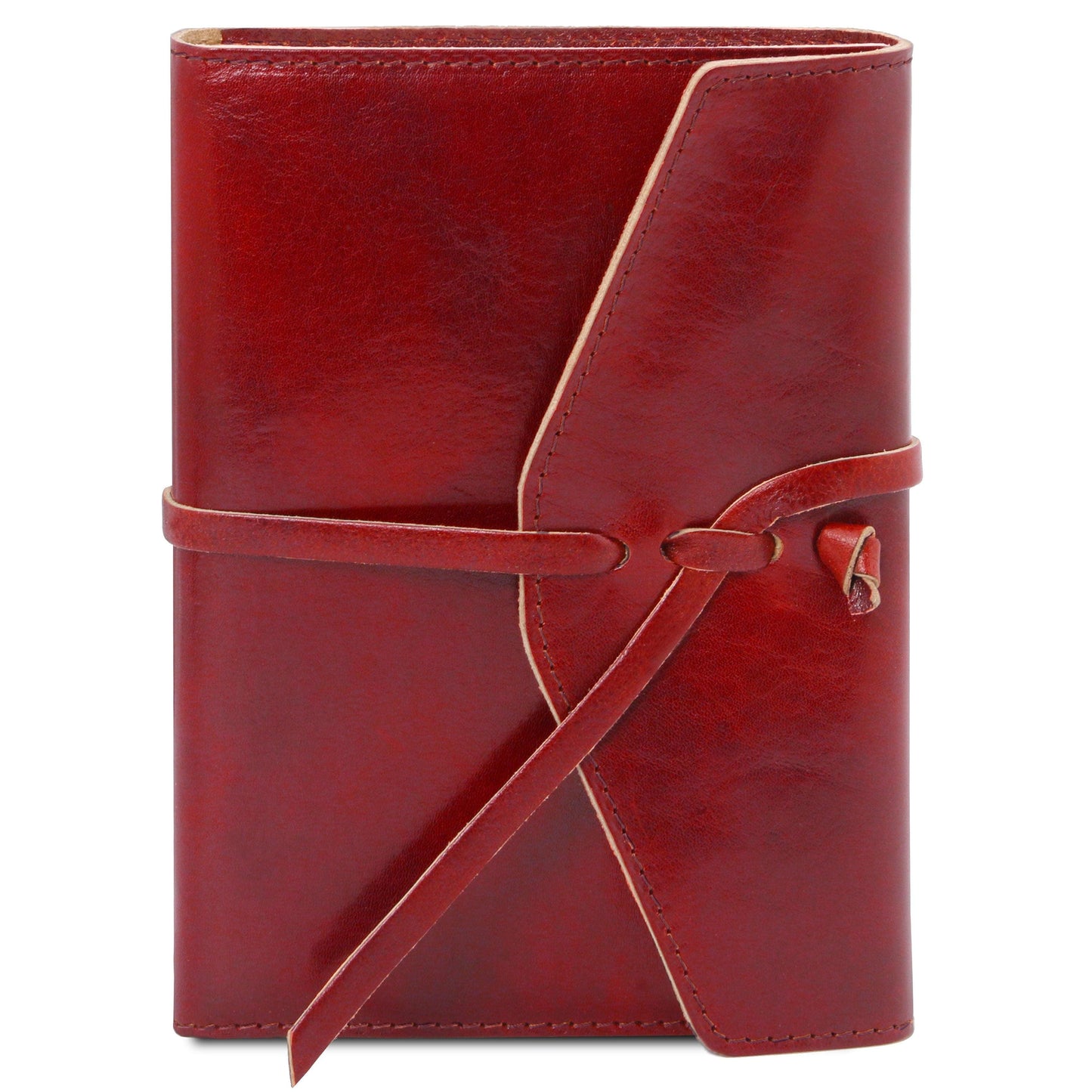 Travel leather accessories Red Leather Journal / Notebook & Refill Notebook Paper | TL142027 & TL142046 San Rocco Italia