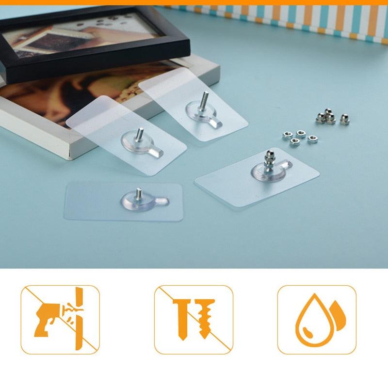 Adhesive Wall Hooks | 10 pieces - Premium Wall hooks - Just €14.95! Shop now at San Rocco Italia