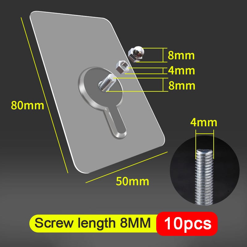 Adhesive Wall Hooks | 10 pieces - Premium Wall hooks - Just €14.95! Shop now at San Rocco Italia