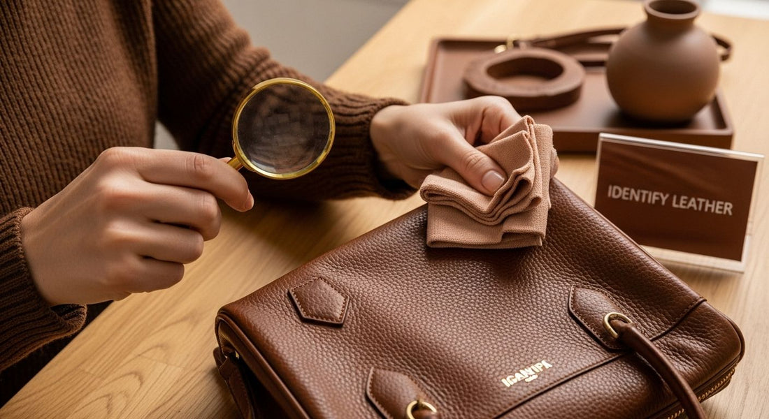 identify leather bag