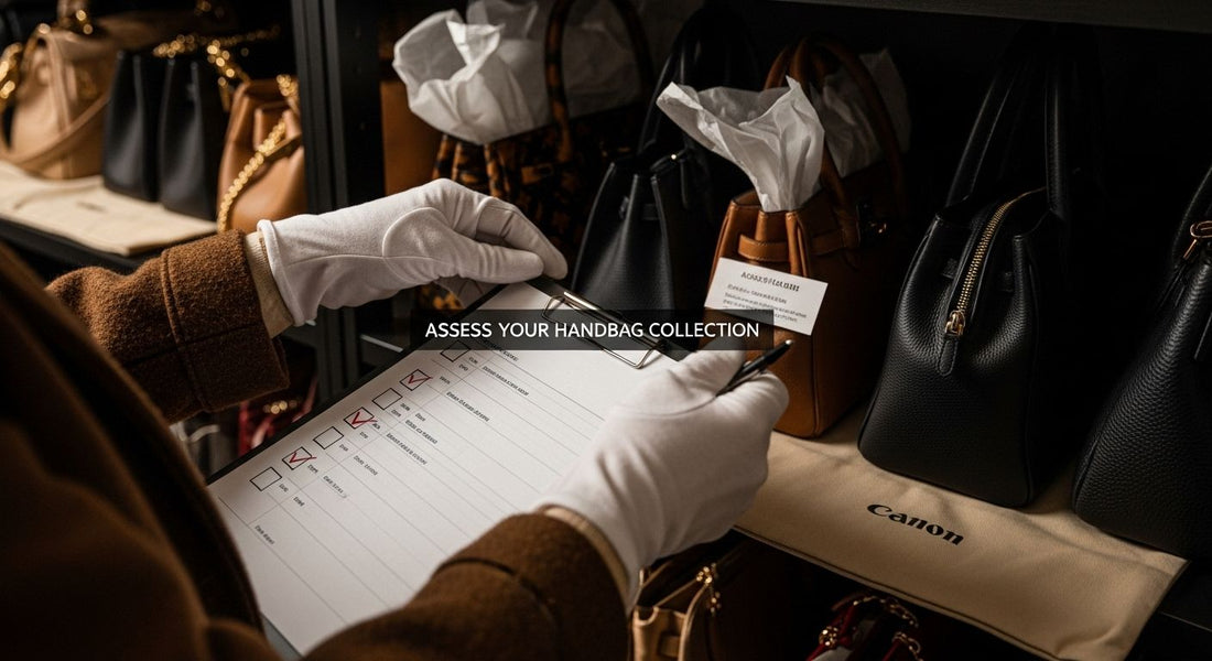 handbag storage process