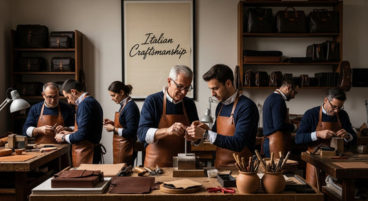 Italian craftsmanship atelier