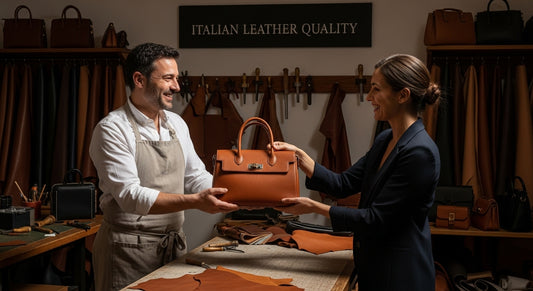 Italian leather craftsmanship benefits