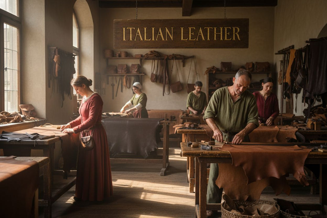 Italian leather history workshop