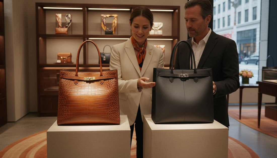 luxury vs mass-produced bags