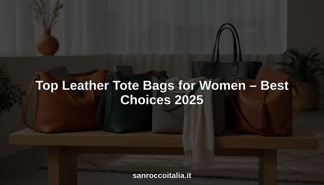 top leather tote bags for women hero header image