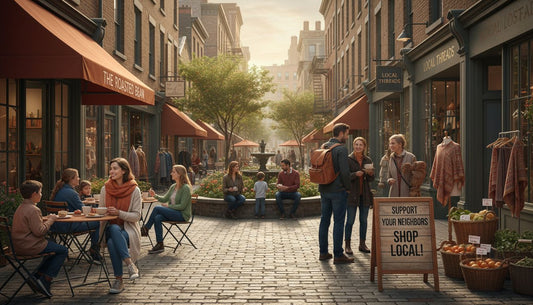 local shopping street