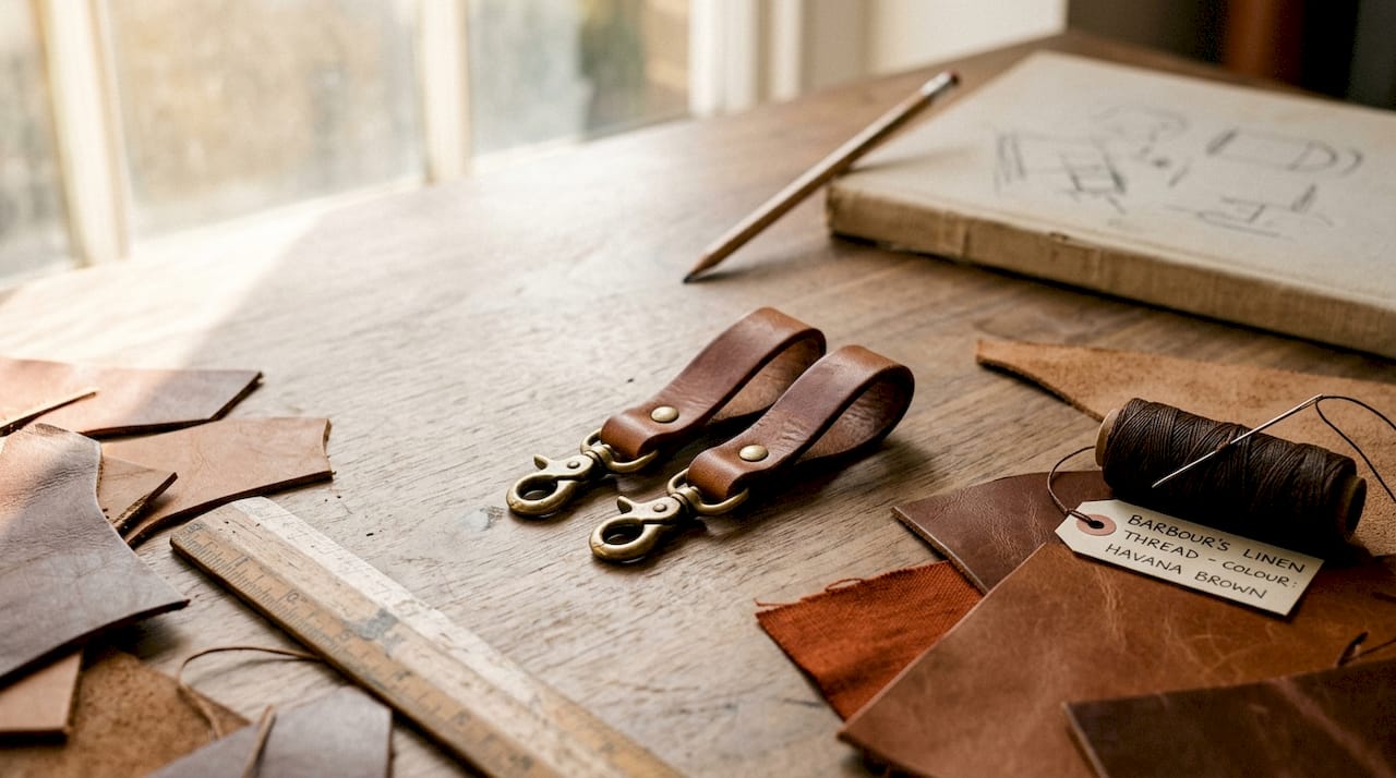 Artisan Italian leather key rings: elegance and craft – San Rocco Italia