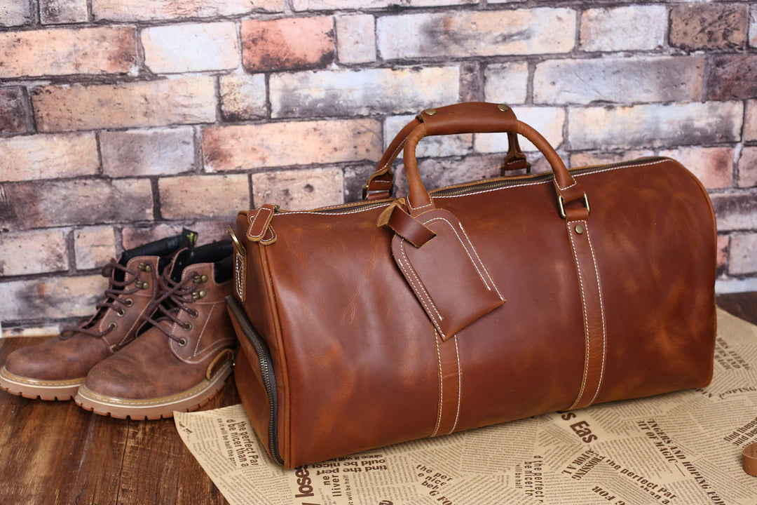 Elegant Italian Leather Bags for Travel and Style