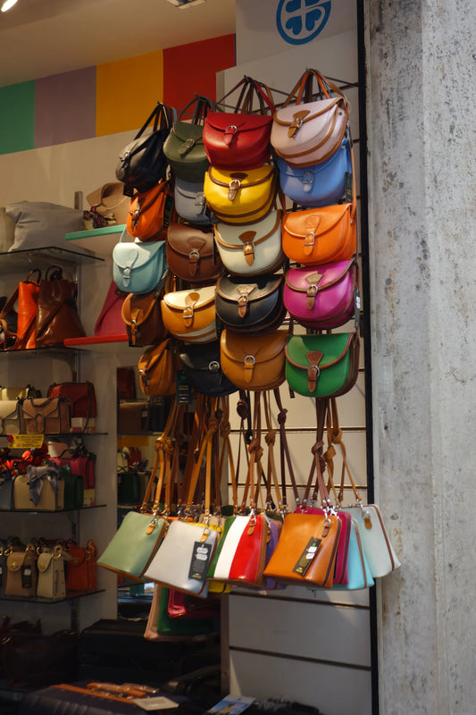 Stylish Bucket Bags Crafted from Italian Leather
