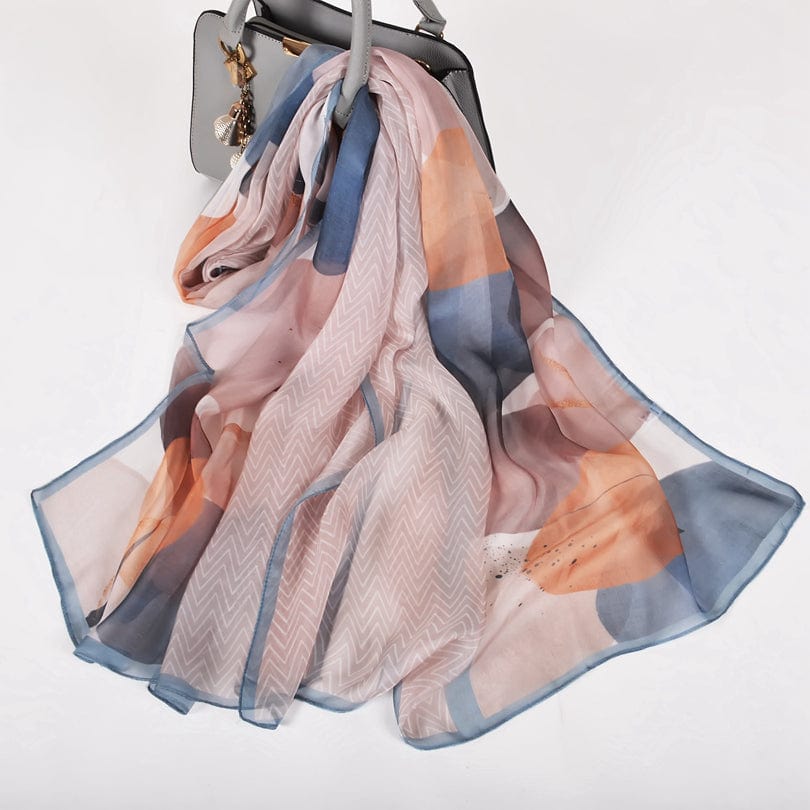 100% Silk Chiffon Scarf - Available in a variety of colours | 175 x 65 cm (69 x 26 inches) - Premium Scarves - Shop now at San Rocco Italia