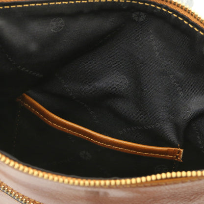 Jason - Herren-Crossbody-Tasche aus Leder