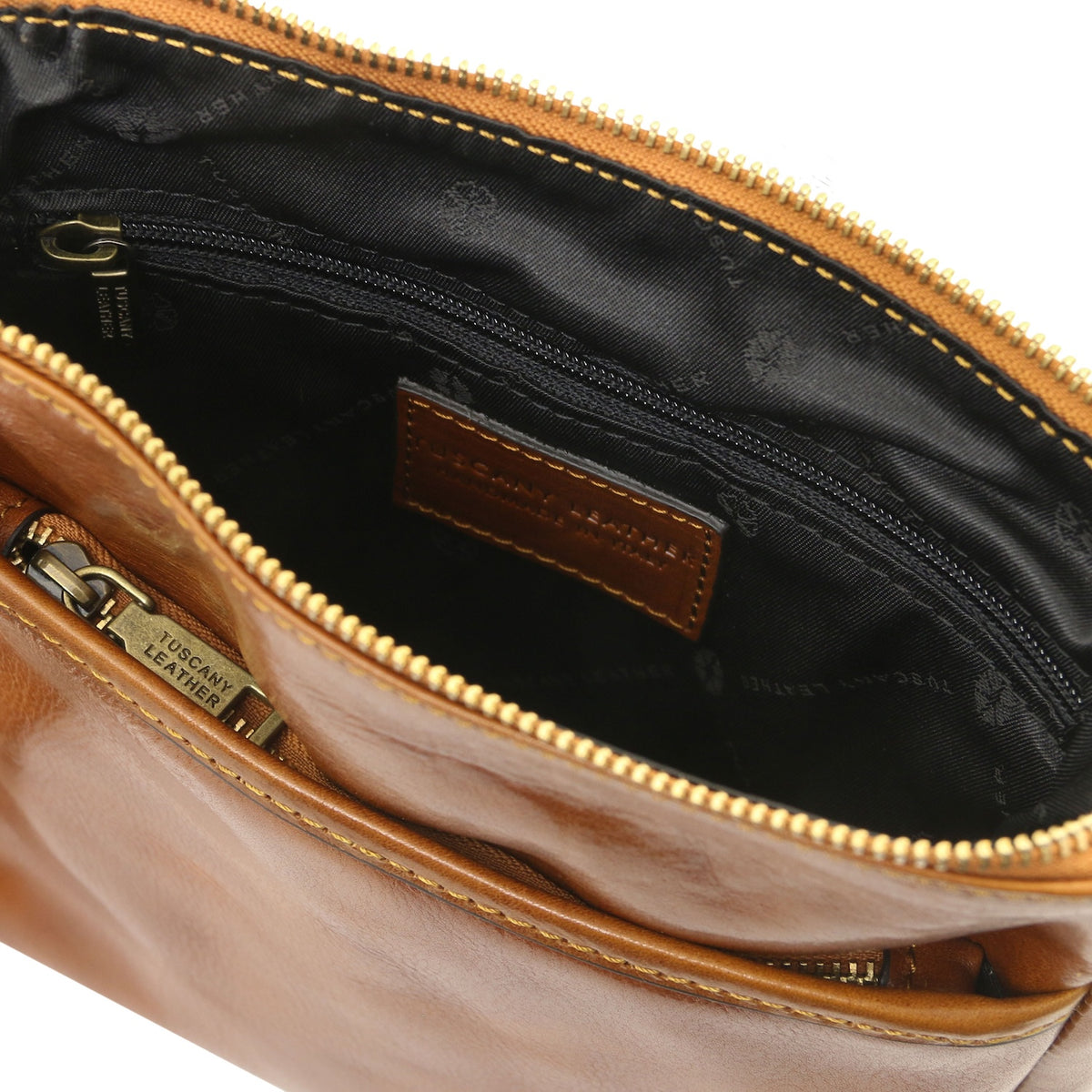 Jason - Herren-Crossbody-Tasche aus Leder