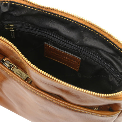 Jason - Herren-Crossbody-Tasche aus Leder