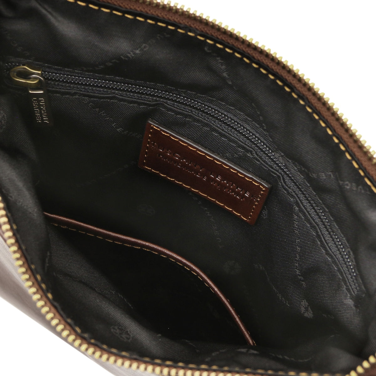 Jason - Herren-Crossbody-Tasche aus Leder
