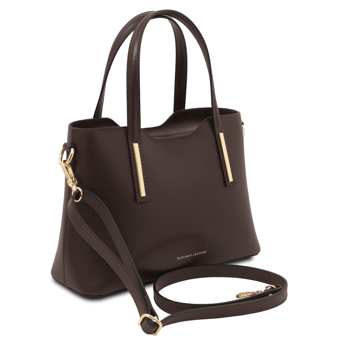 Olimpia - Italian leather tote - Small size