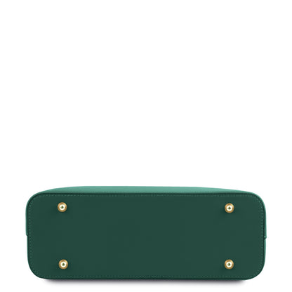 Olimpia - Italian leather tote - Small size