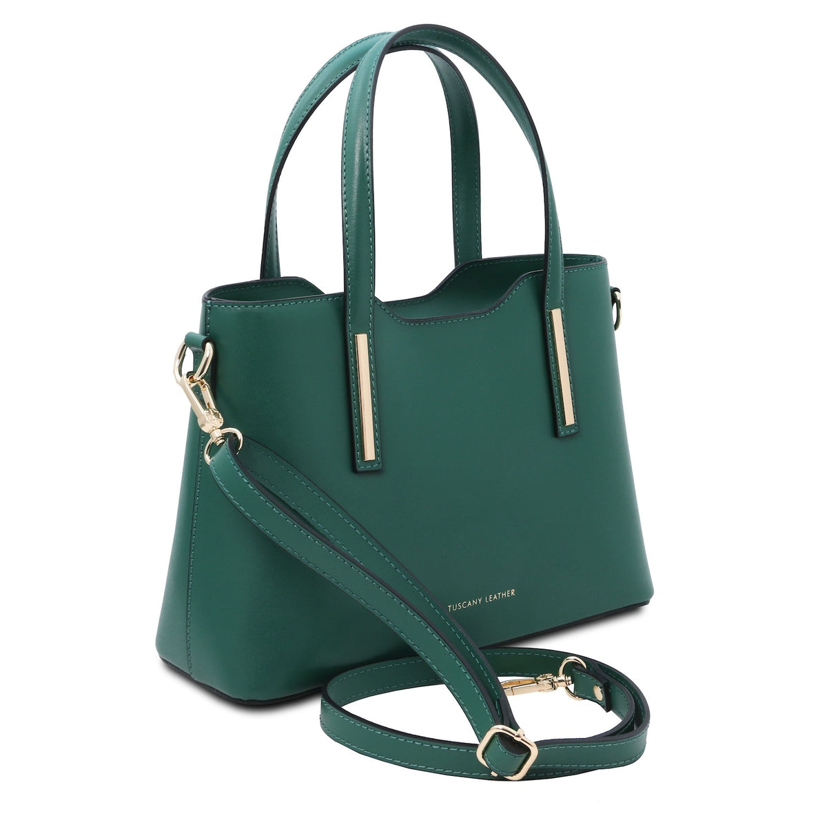 Olimpia - Italian leather tote - Small size