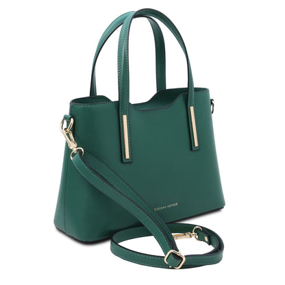 Olimpia - Italian leather tote - Small size