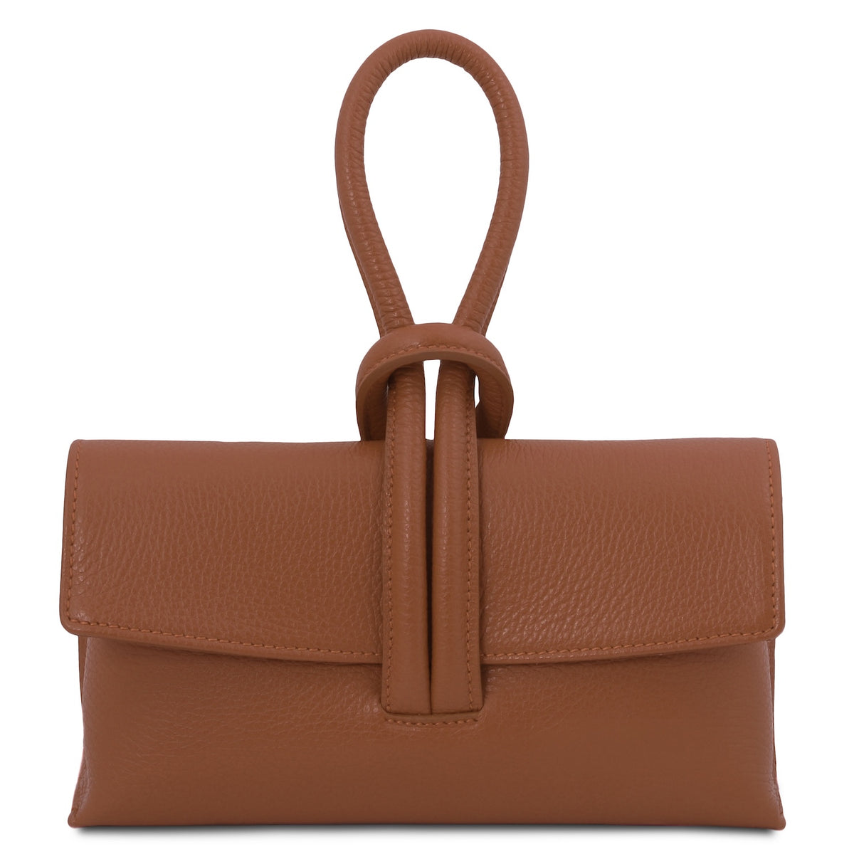 TL Bag – Leder-Clutch mit Umschlag