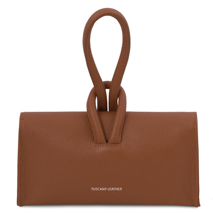 TL Bag – Leder-Clutch mit Umschlag