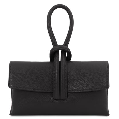 TL Bag – Leder-Clutch mit Umschlag