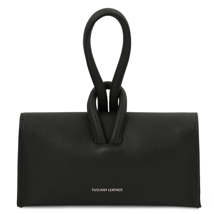 TL Bag – Leder-Clutch mit Umschlag