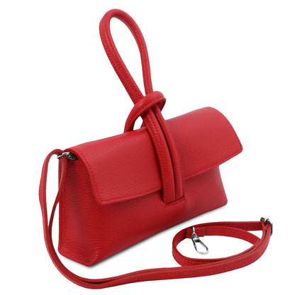 TL Bag – Leder-Clutch mit Umschlag