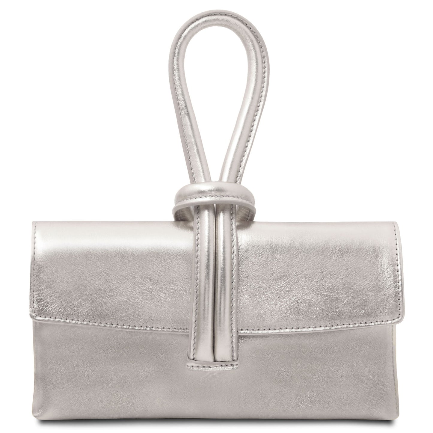 TL Bag - Metallic leather clutch | TL141993