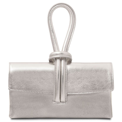 TL Bag - Metallic leather clutch | TL141993