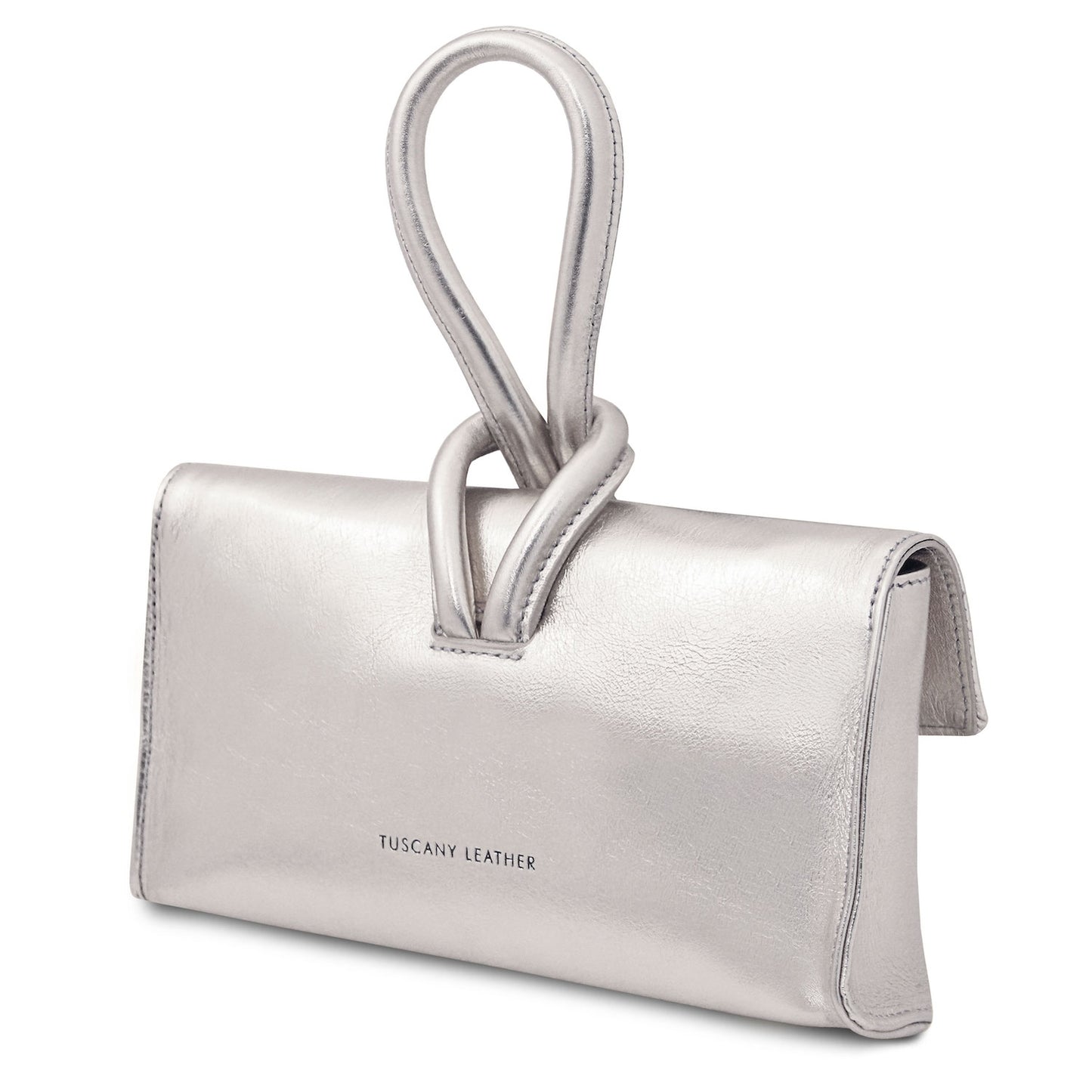 TL Bag - Metallic leather clutch | TL141993
