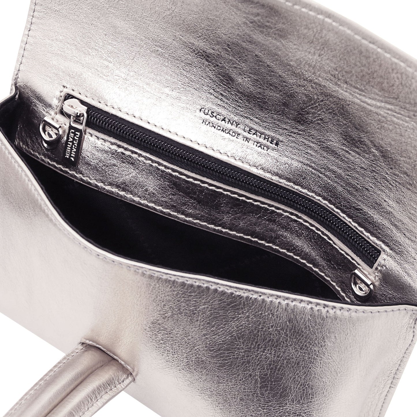 TL Bag - Metallic leather clutch | TL141993
