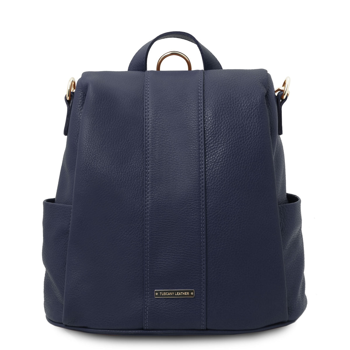 TL Bag - Soft leather backpack - convertible 2-in-1 backpack shoulder bag