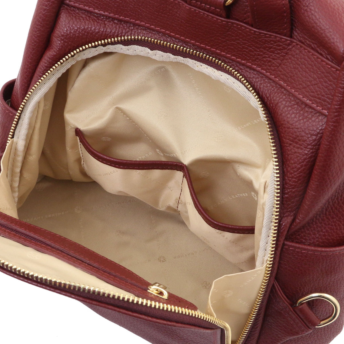 TL Bag - Soft leather backpack - convertible 2-in-1 backpack shoulder bag