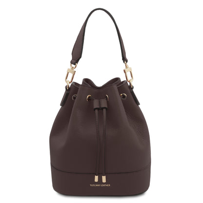 TL Bag - Leather bucket bag