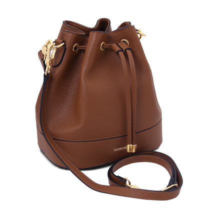 TL Bag - Leather bucket bag