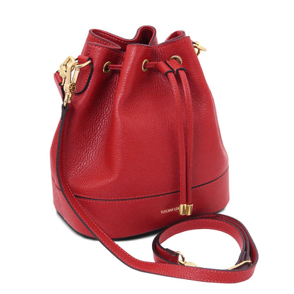 TL Bag - Leather bucket bag